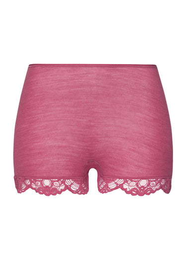 70909 Woolen Lace Boyleg - 2414 Rose Wine